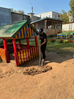 Акция "Молодежь городу" Акция "Молодежь городу".